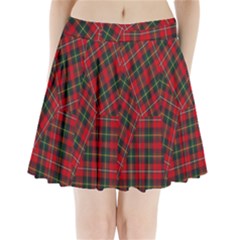 Boyd Modern Tartan Pleated Mini Skirt by tartantotartansred