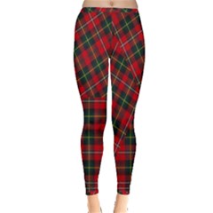 Boyd Modern Tartan Inside Out Leggings by tartantotartansred