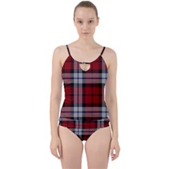 Brodie Dress Tartan Cut Out Top Tankini Set