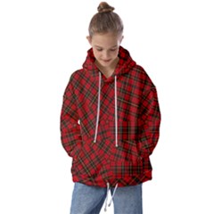 Wallace Modern Kids  Oversized Hoodie by tartantotartansred