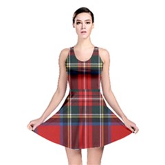 Stewart Royal Modern Tartan Reversible Skater Dress by tartantotartansreddesign