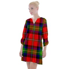 Boyd Tartan Open Neck Shift Dress by tartantotartansreddesign