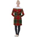 78th  Fraser Highlanders Tartan Longline Hooded Cardigan View2