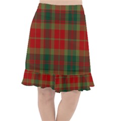 78th  Fraser Highlanders Tartan Fishtail Chiffon Skirt by tartantotartansreddesign