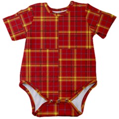 Tartan And Plaid 10 Baby Short Sleeve Onesie Bodysuit
