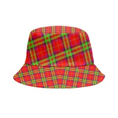 Tartan And Plaid 3 Inside Out Bucket Hat by tartantotartansreddesign