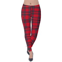 Royal Stewart Tartan Velvet Leggings