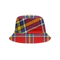 Tartan Pattern 40 Bucket Hat (kids) by tartantotartansreddesign