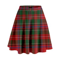 Stewart Of Rothesay High Waist Skirt by tartantotartansallreddesigns