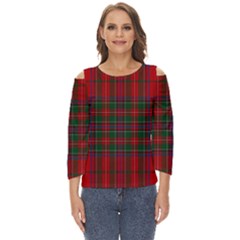 Stewart Of Rothesay Cut Out Wide Sleeve Top