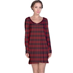 Tartan Red Long Sleeve Nightdress