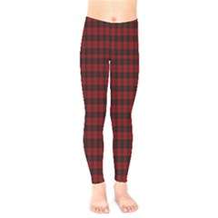 Tartan Red Kids  Leggings