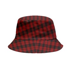 Tartan Red Bucket Hat by tartantotartansallreddesigns