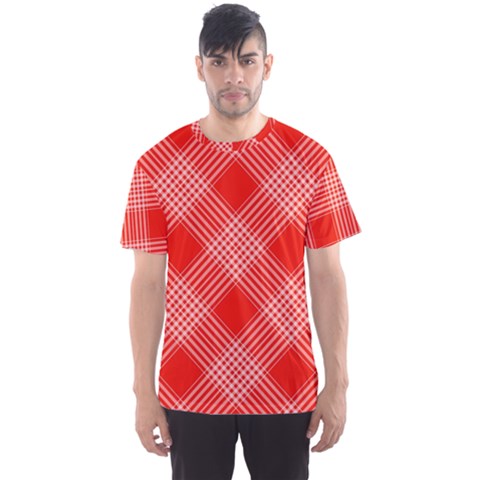 194 B Men s Sport Mesh Tee by tartantotartansallreddesigns