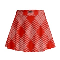 194 B Mini Flare Skirt by tartantotartansallreddesigns