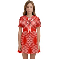 194 B Kids  Sweet Collar Dress by tartantotartansallreddesigns