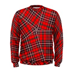 Macfarlane Modern Heavy Tartan Men s Sweatshirt by tartantotartansallreddesigns