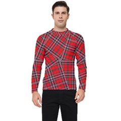 Macfarlane Modern Heavy Tartan Men s Long Sleeve Rash Guard by tartantotartansallreddesigns