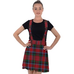 Macduff Tartan Velvet Suspender Skater Skirt by tartantotartansallreddesigns