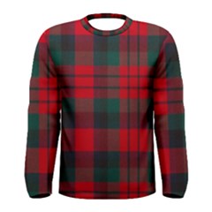 Macduff Modern Tartan Men s Long Sleeve Tee by tartantotartansallreddesigns