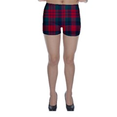 Macduff Modern Tartan Skinny Shorts by tartantotartansallreddesigns