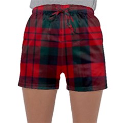 Macduff Modern Tartan Sleepwear Shorts by tartantotartansallreddesigns