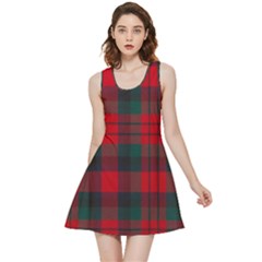 Macduff Modern Tartan Inside Out Reversible Sleeveless Dress by tartantotartansallreddesigns