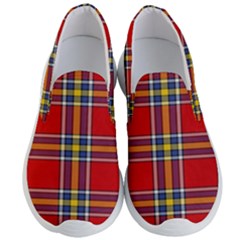 Tartan Pattern 40 Men s Lightweight Slip Ons