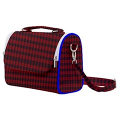 Tartan Red Satchel Shoulder Bag by tartantotartansreddesign2
