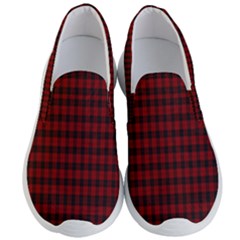 Tartan Red Men s Lightweight Slip Ons by tartantotartansreddesign2