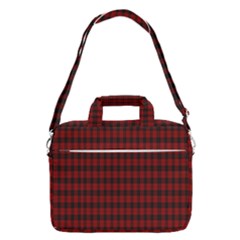 Tartan Red MacBook Pro Shoulder Laptop Bag 