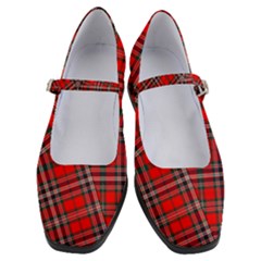 Macfarlane Modern Heavy Tartan Women s Mary Jane Shoes by tartantotartansreddesign2