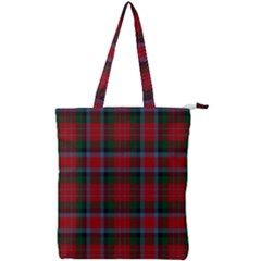 Macduff Tartan Double Zip Up Tote Bag by tartantotartansreddesign2