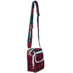 Macduff Modern Tartan Shoulder Strap Belt Bag by tartantotartansreddesign2