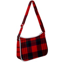 Macduff Modern Tartan 2 Zip Up Shoulder Bag by tartantotartansreddesign2