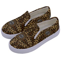 Soft As A Kitten Kids  Canvas Slip Ons by pepitasart