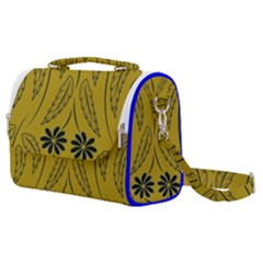 Folk Flowers Print Floral Pattern Ethnic Art Satchel Shoulder Bag