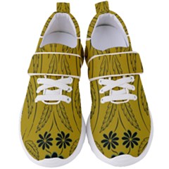 Folk Flowers Print Floral Pattern Ethnic Art Women s Velcro Strap Shoes