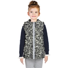 Spine Forms Kids  Hooded Puffer Vest by DimitriosArt