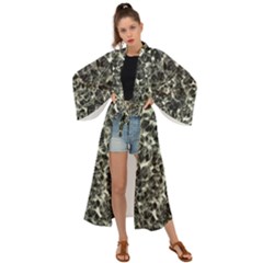 Spine Forms Maxi Kimono by DimitriosArt