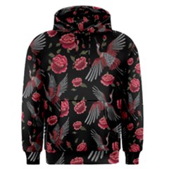 Cranes N Roses Men s Core Hoodie by HWDesign