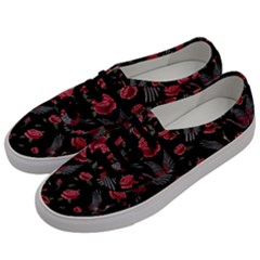 Cranes N Roses Men s Classic Low Top Sneakers by HWDesign