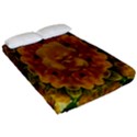 Tropical Spring Rose Flowers In A Good Mood Decorative Fitted Sheet (Queen Size) View2