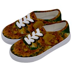 Tropical Spring Rose Flowers In A Good Mood Decorative Kids  Classic Low Top Sneakers by pepitasart