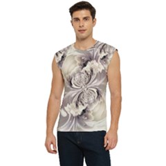 Fractal Feathers Men s Raglan Cap Sleeve Tee by MRNStudios