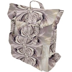 Fractal Feathers Buckle Up Backpack