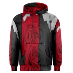 Roses Rouge Fleurs Men s Core Hoodie by kcreatif