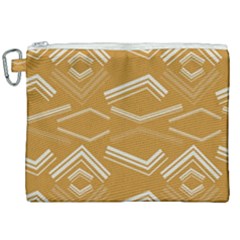 Abstract Geometric Design    Canvas Cosmetic Bag (xxl) by Eskimos