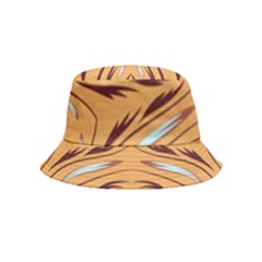 Folk flowers print Floral pattern Ethnic art Bucket Hat (Kids)