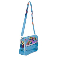 Floating-cubes-on-blue Backgrounderaser 20220422 203144521 Backgrounderaser 20220422 203216276 Shoulder Bag With Back Zipper